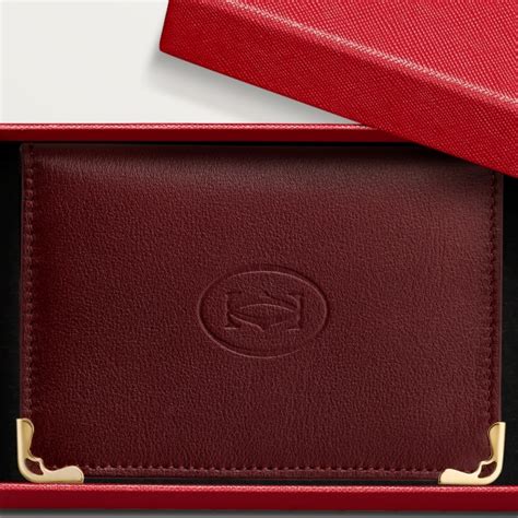 cartier business card holder.